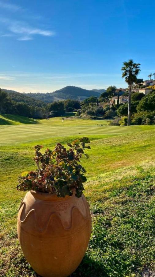 Superbe Villa-Domaine Avec Golf Piscine Et Tennis Saint-Cyr-sur-Mer Eksteriør bilde