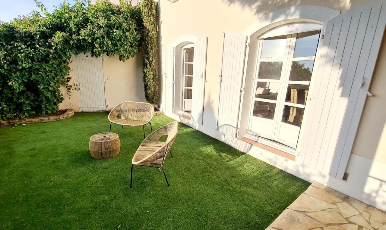 Superbe Villa-Domaine Avec Golf Piscine Et Tennis Saint-Cyr-sur-Mer Eksteriør bilde