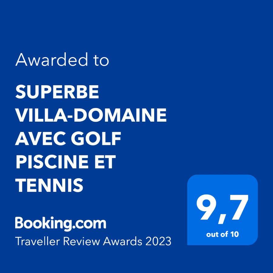Superbe Villa-Domaine Avec Golf Piscine Et Tennis Saint-Cyr-sur-Mer Eksteriør bilde