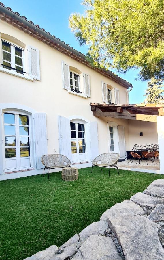 Superbe Villa-Domaine Avec Golf Piscine Et Tennis Saint-Cyr-sur-Mer Eksteriør bilde