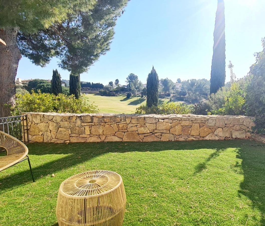 Superbe Villa-Domaine Avec Golf Piscine Et Tennis Saint-Cyr-sur-Mer Eksteriør bilde