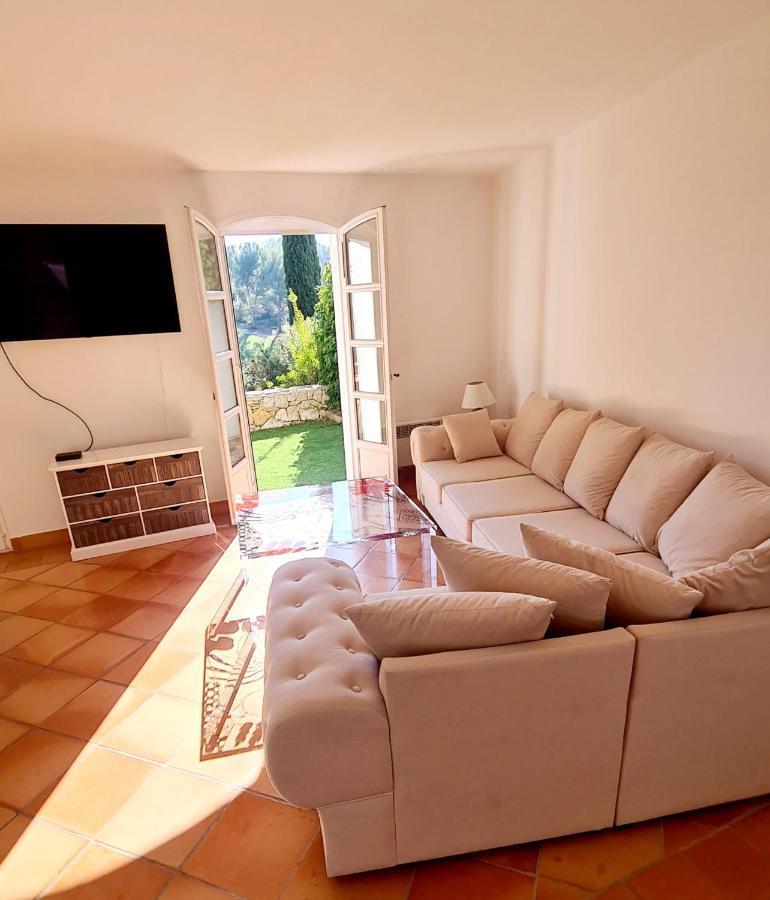 Superbe Villa-Domaine Avec Golf Piscine Et Tennis Saint-Cyr-sur-Mer Eksteriør bilde